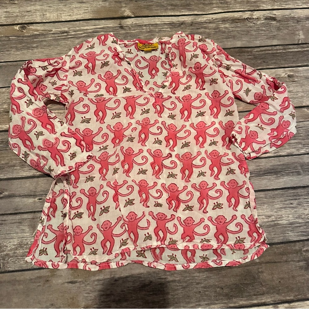Roberta roller rabbit monkey kaftan